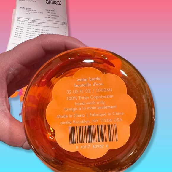 NWT AMIKA NALGENE WATERBOTTLE - Picture 5 of 7